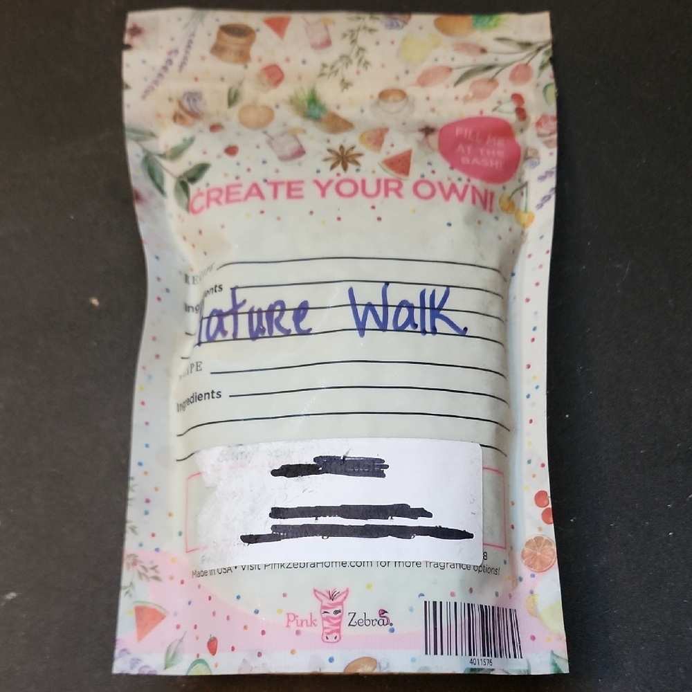 Pink Zebra Nature Walk Scented Sprinkles